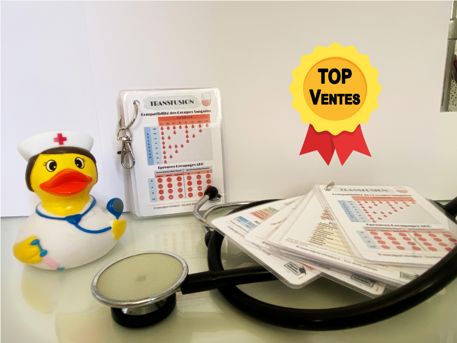 Fiches Mémo indispensable de l'IDE & l'ESI infirmier & infirmière - Aide soignant - Fiches de révisions infirmière