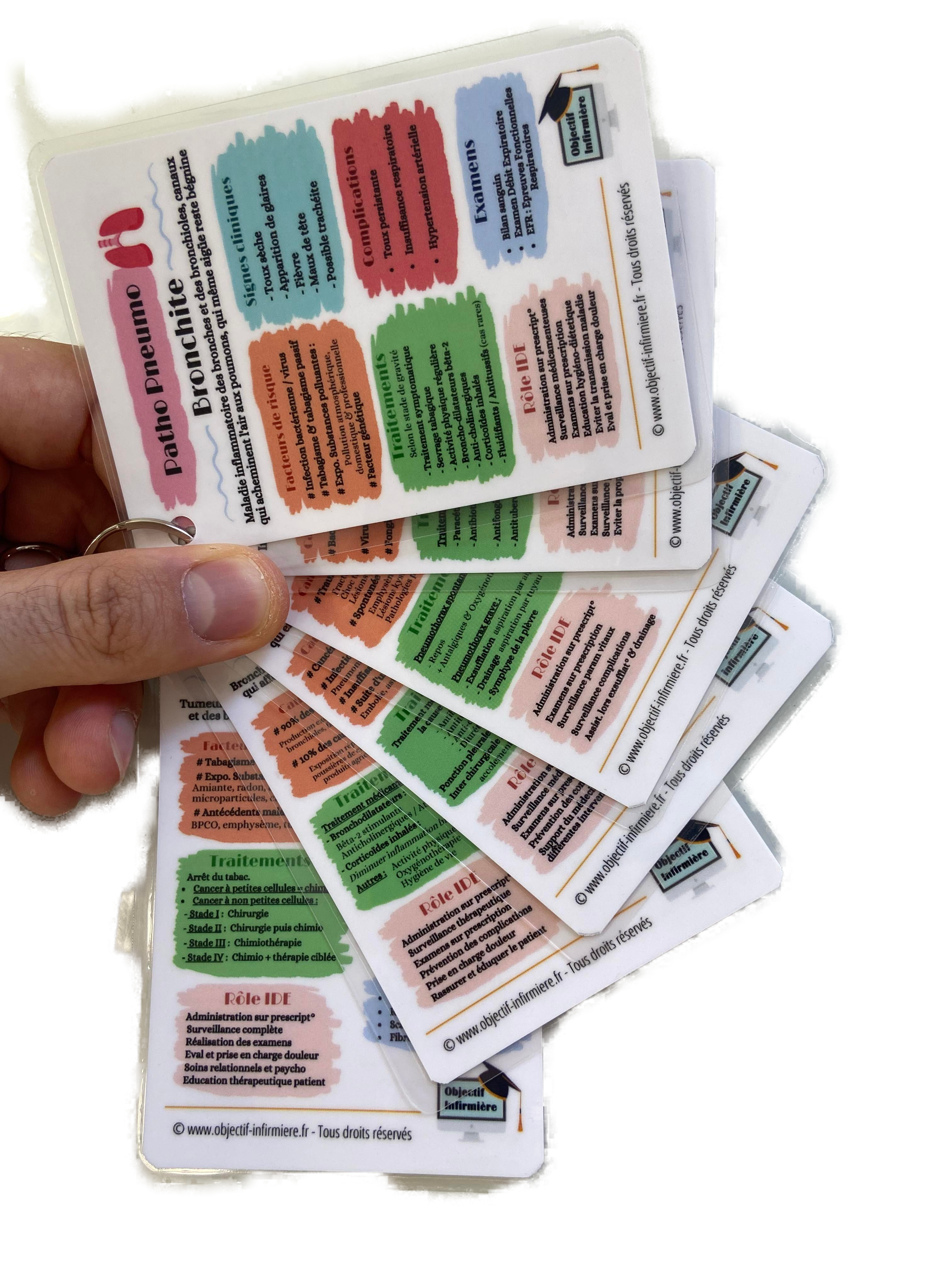 Soignant fiches informations maladies pneumologie